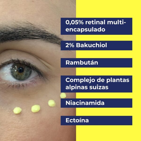 Contorno ojos con Retinal Round Midnight 10 ml - Imagen 3