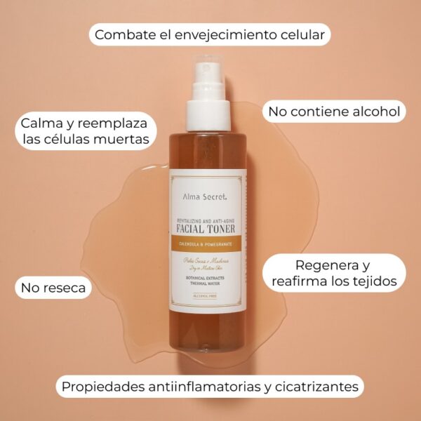 Tónico facial Calmante y Antiedad - Imagen 2