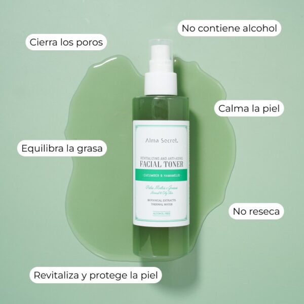 Tónico Facial Equilibrante y Antiedad - Imagen 2
