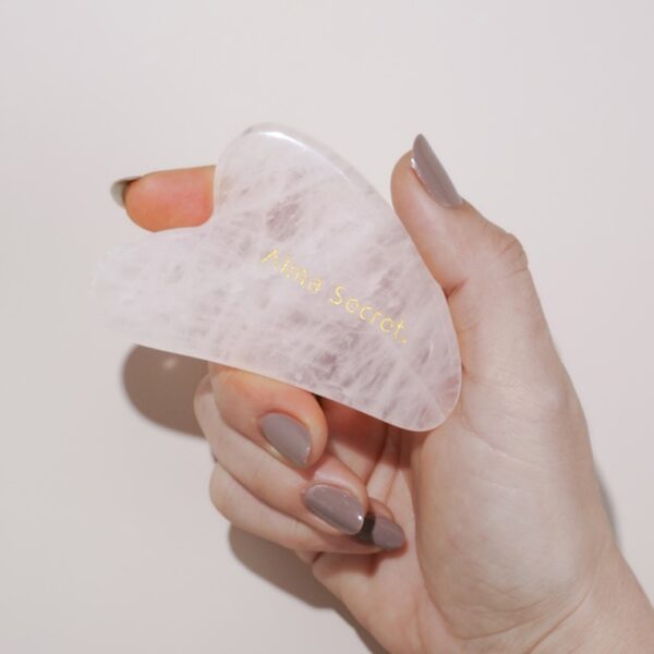 Rose Quartz Facial Gua Sha - Imagen 5