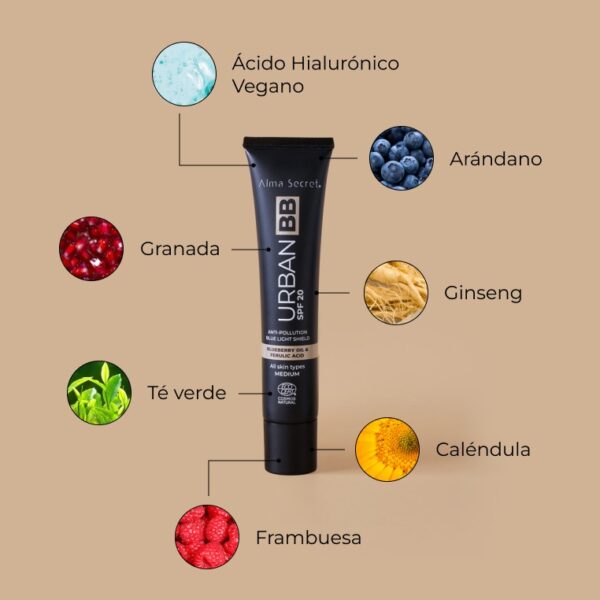 Urban BB Cream SPF 20 (Tono Medium) - Imagen 2
